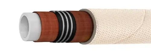 PH607 - STEEL MILL WATER SUCTION AND DELIVERY HOSE WITH FIBER GLASS COVER