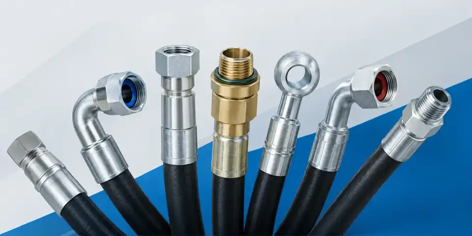 A detailed look at types of Hydraulic hose fittings
