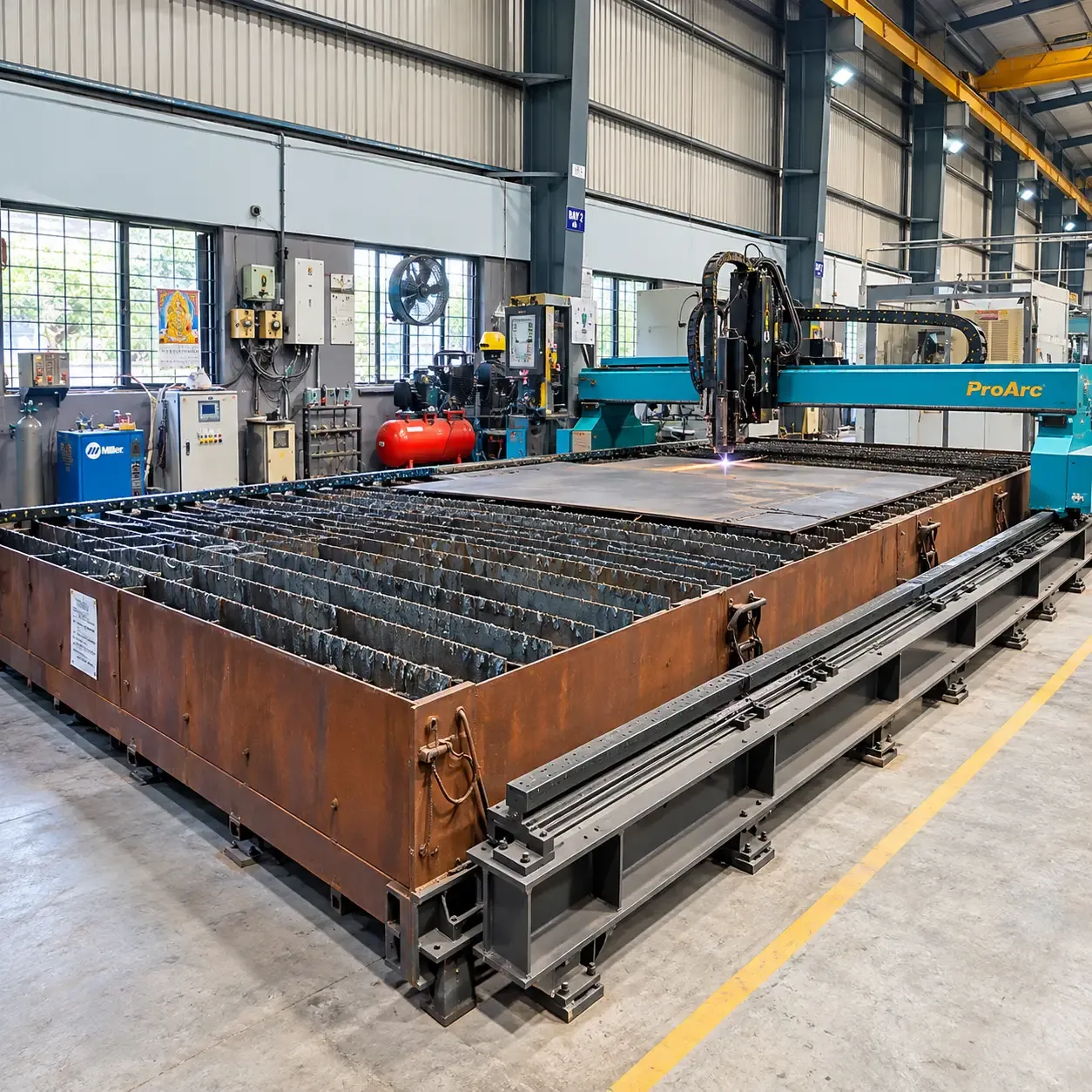 industrial plasma cutting machine